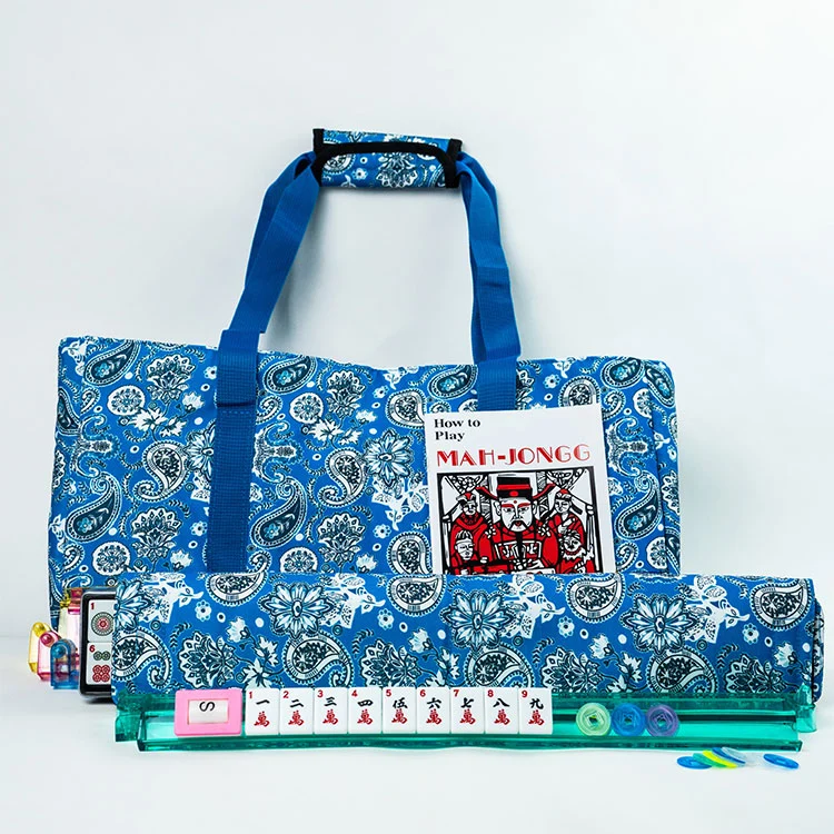 Conjunto portátil de jogos de viagem Mahjong americano